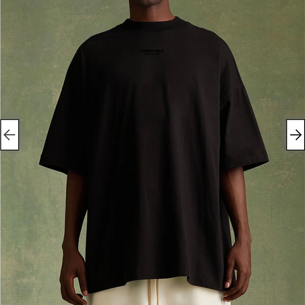 black essentials tshirt